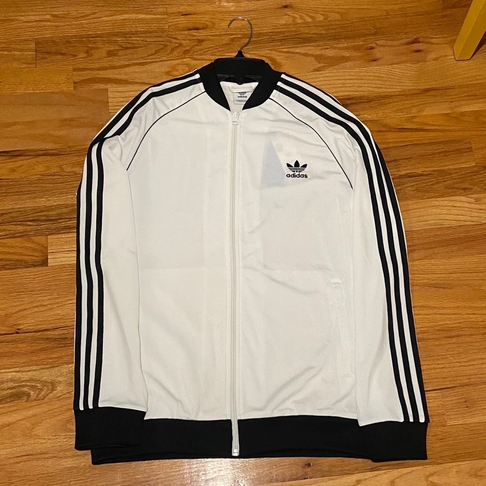 White Adidas Jacket